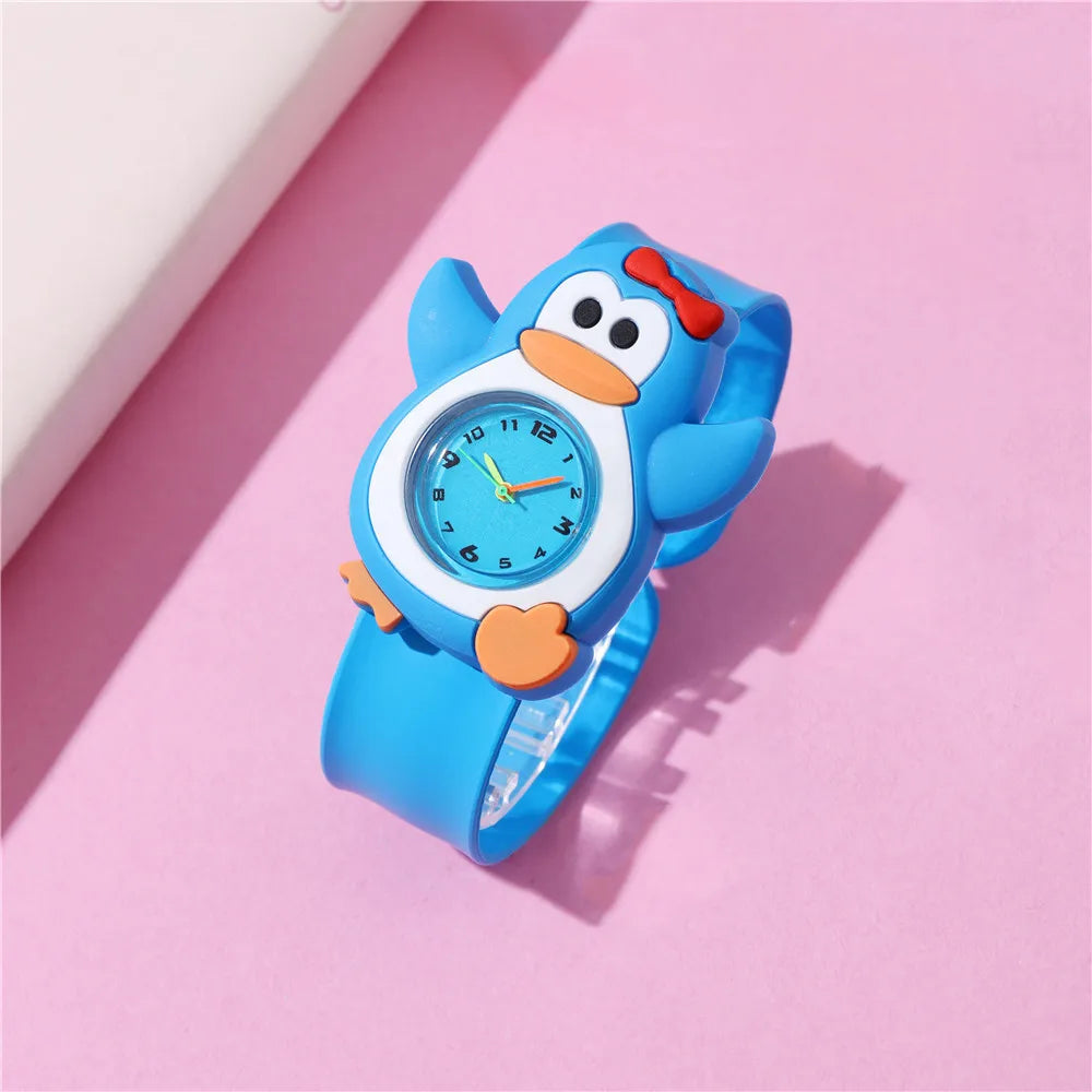 Cartoon Style Butterfly Buckle Quartz Kids Watches