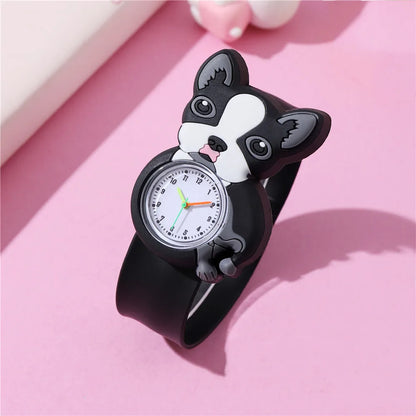 Cartoon Style Butterfly Buckle Quartz Kids Watches