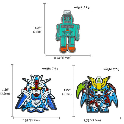 Cartoon Style Cartoon Alloy Plating Men'S Brooches