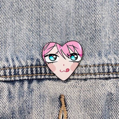 Cartoon Style Cartoon Alloy Printing Unisex Brooches