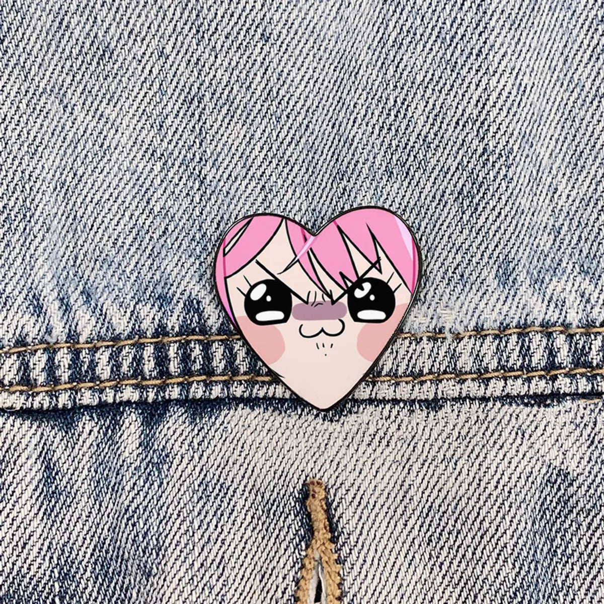 Cartoon Style Cartoon Alloy Printing Unisex Brooches