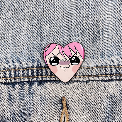 Cartoon Style Cartoon Alloy Printing Unisex Brooches