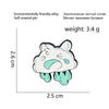 Cartoon Style Cartoon Alloy Stoving Varnish Unisex Brooches