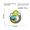 Cartoon Style Cartoon Alloy Stoving Varnish Unisex Brooches