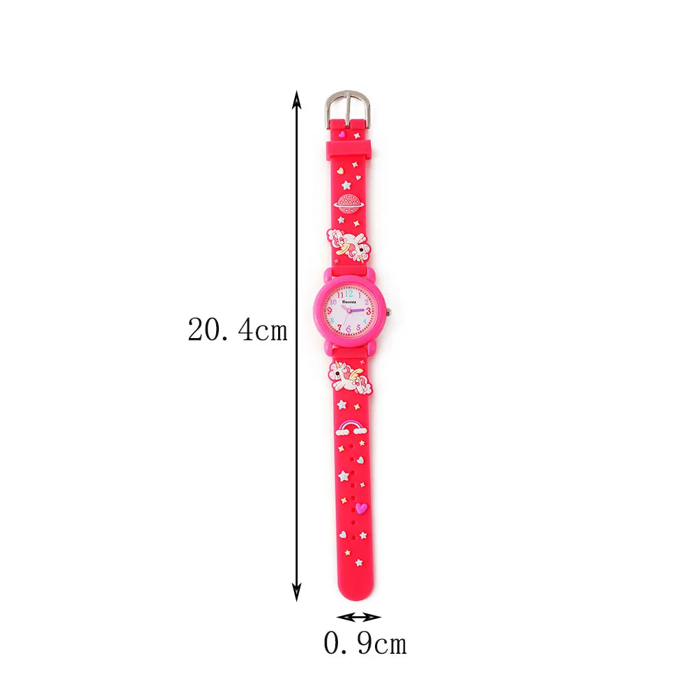 Cartoon Style Cartoon Buckle Quartz Kids Watches