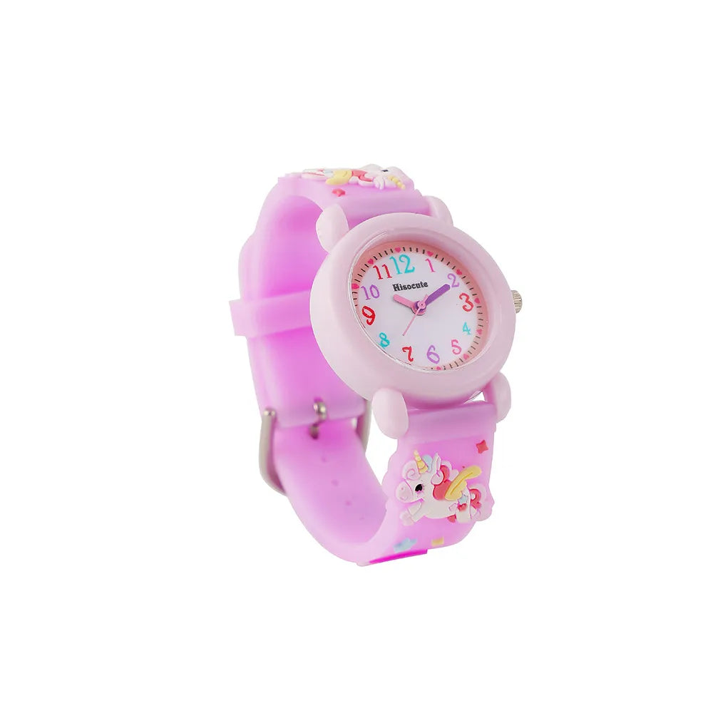 Cartoon Style Cartoon Buckle Quartz Kids Watches