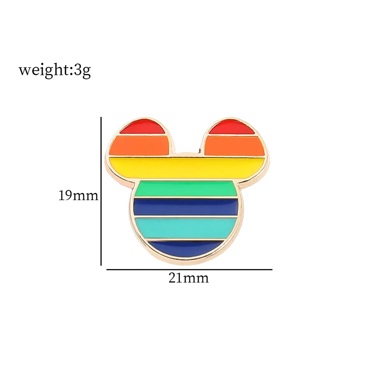 Cartoon Style Cartoon Character Alloy Plating Unisex Brooches