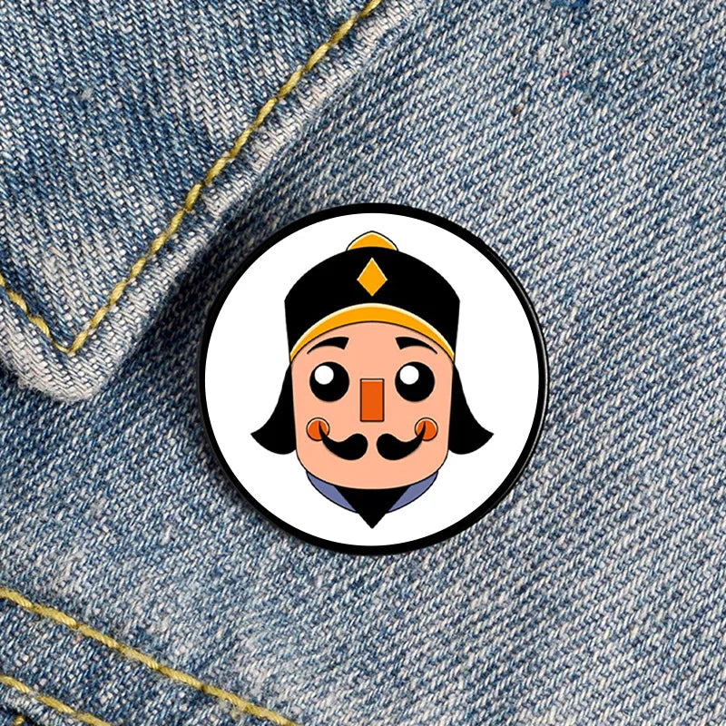 Cartoon Style Cartoon Character Mixed Materials Unisex Brooches