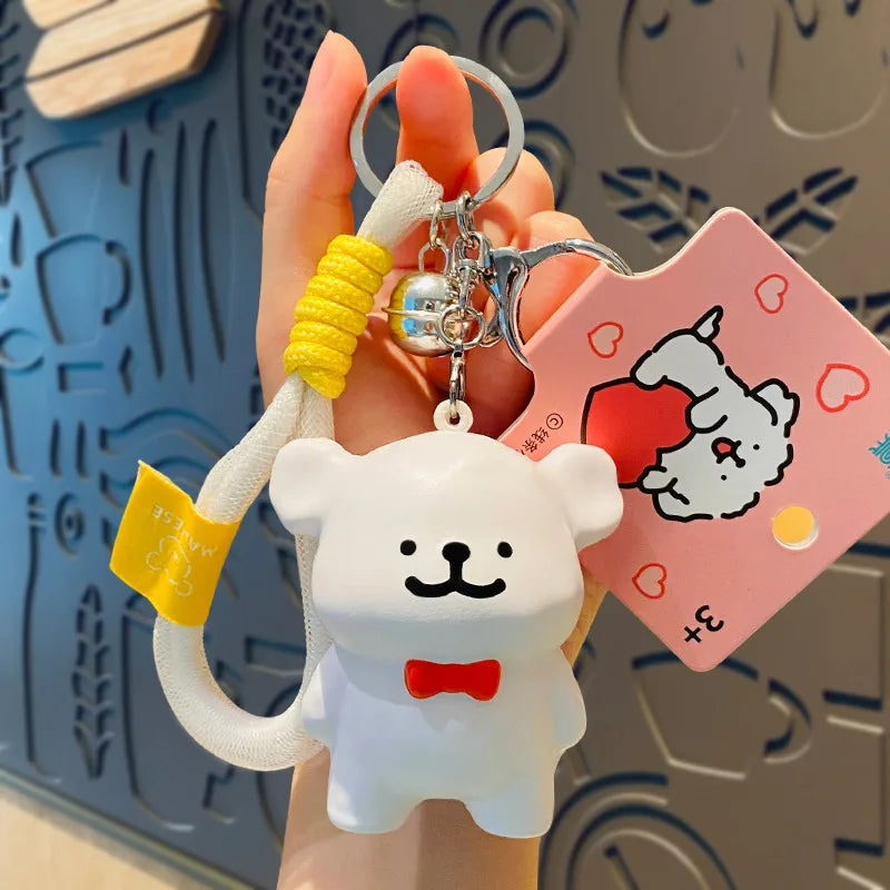 Cartoon Style Cartoon Character PVC Unisex Bag Pendant Keychain