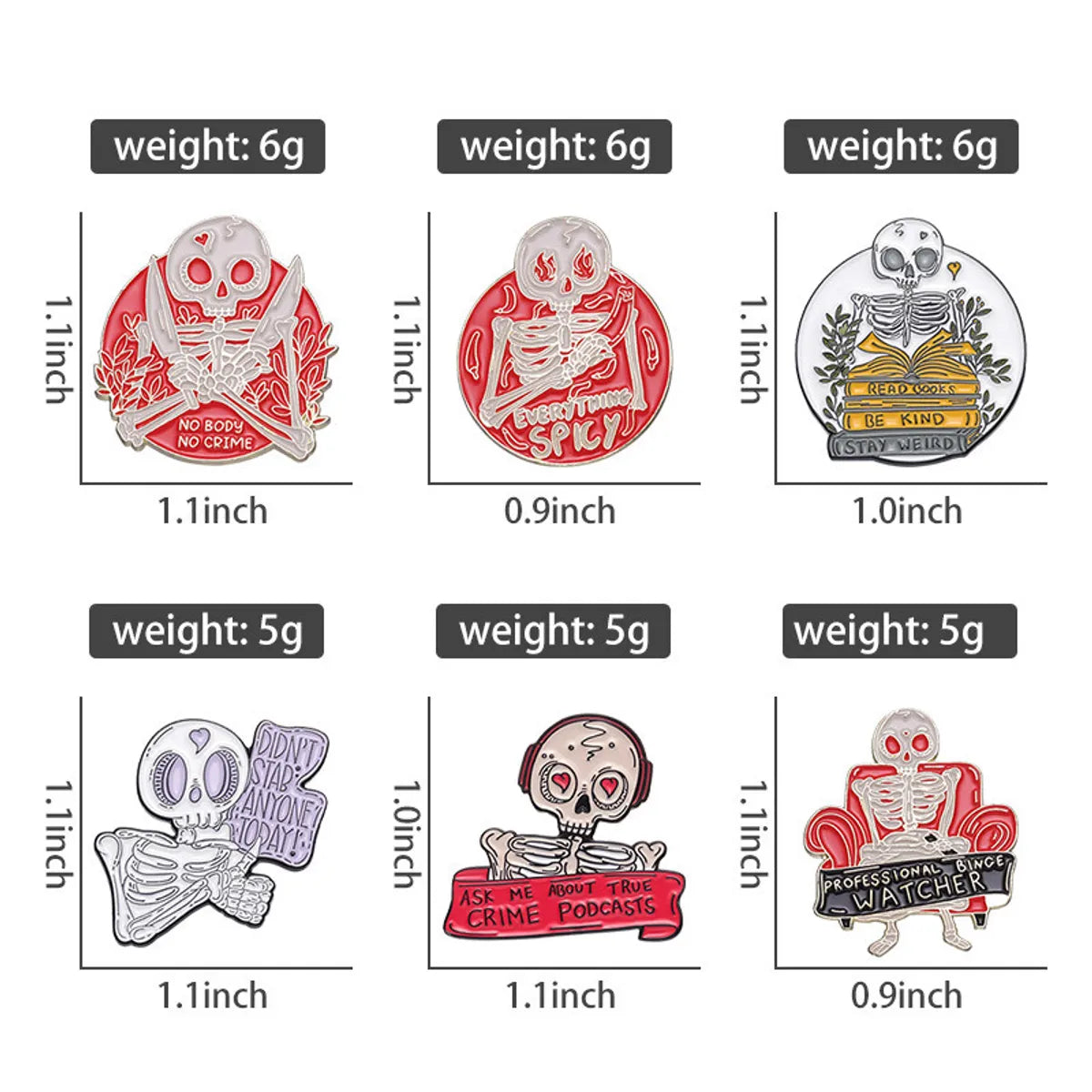 Cartoon Style Classic Style Cross Pumpkin Skull Alloy Stamping Stoving Varnish Plating Unisex Brooches