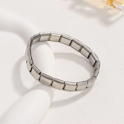 Cartoon Style Classic Style Solid Color 304 Stainless Steel Bangle In Bulk