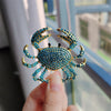 Cartoon Style Crab Alloy Plating Women'S Brooches