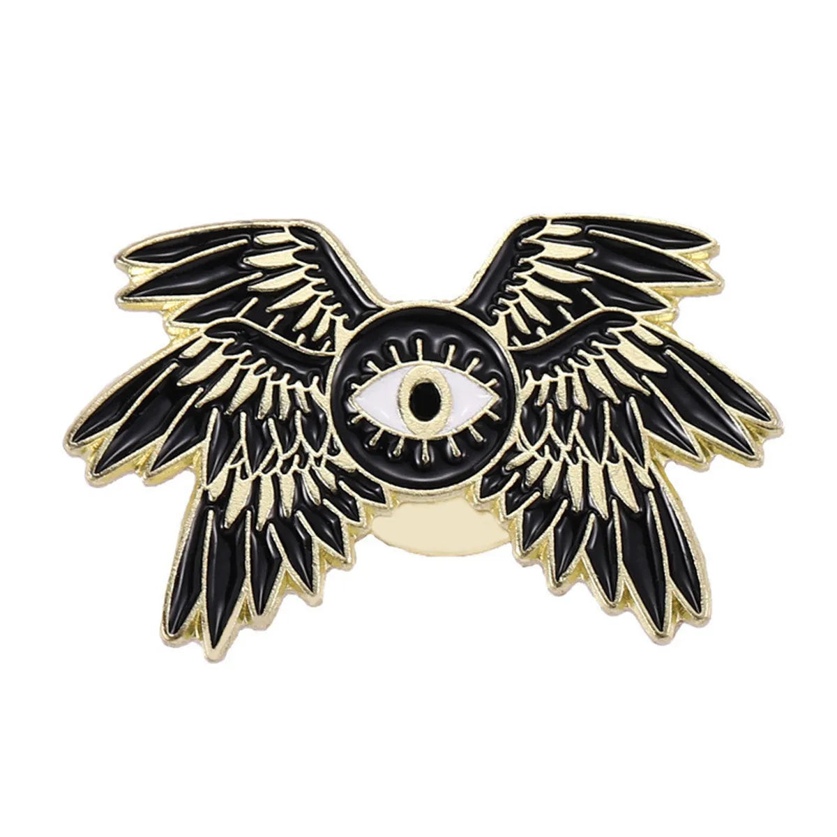 Cartoon Style Crow Bird Alloy Stamping Stoving Varnish Plating Unisex Brooches