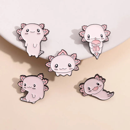 Cartoon Style Cute Animal Alloy Stamping Stoving Varnish Plating Women'S Brooches