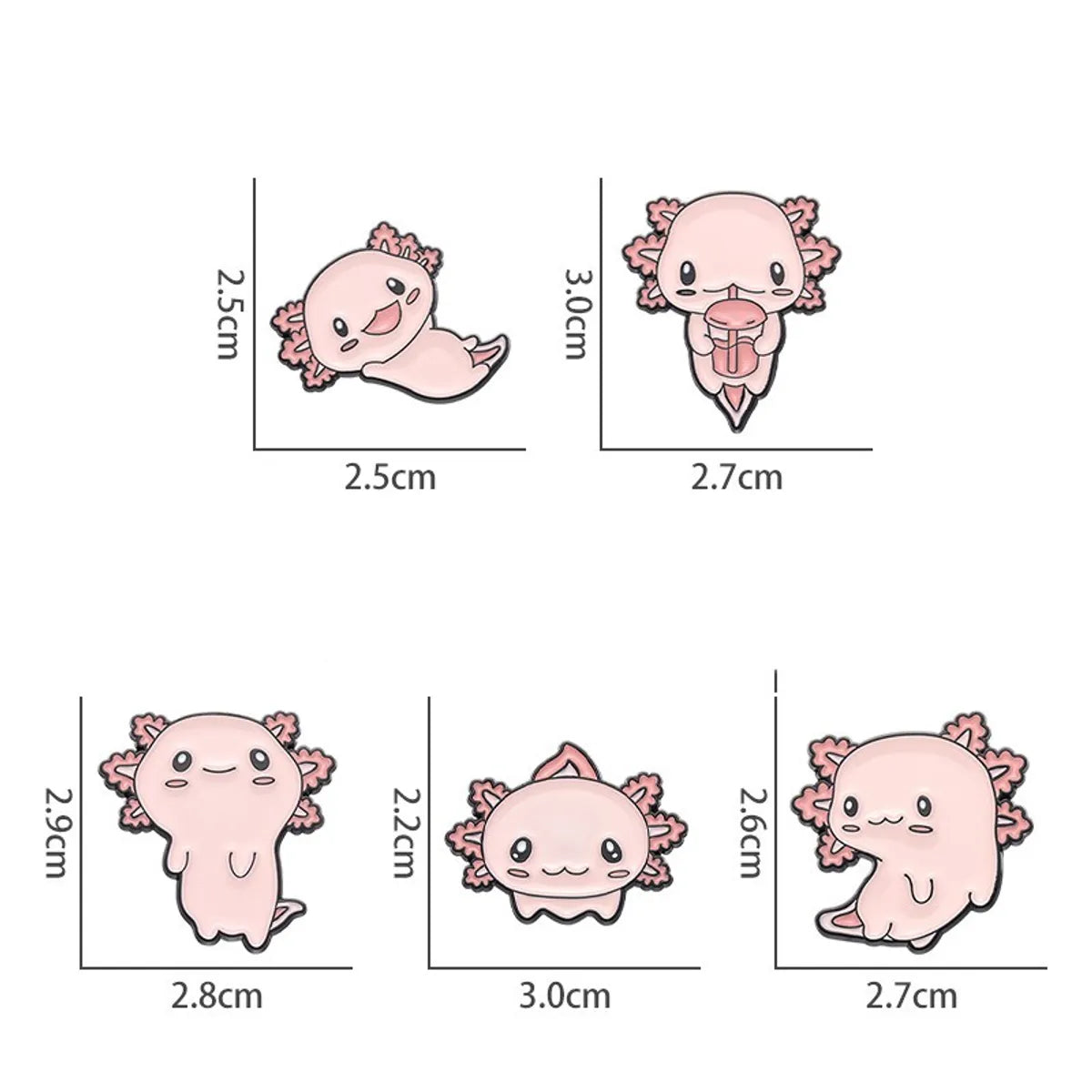 Cartoon Style Cute Animal Alloy Stamping Stoving Varnish Plating Women'S Brooches