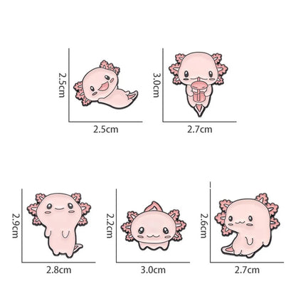 Cartoon Style Cute Animal Alloy Stamping Stoving Varnish Plating Women'S Brooches