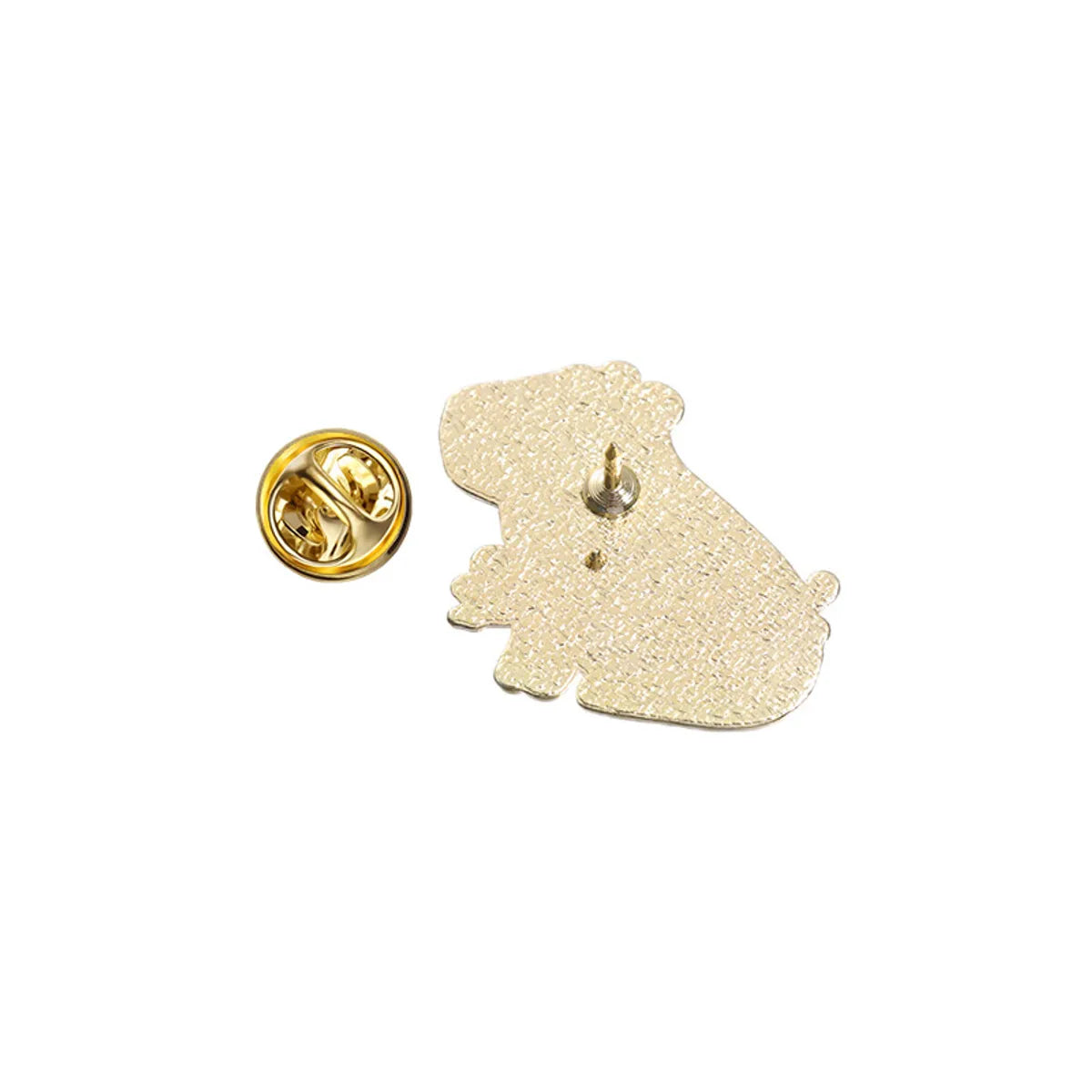 Cartoon Style Cute Animal Flower Alloy Stoving Varnish Plating Unisex Brooches