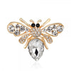 Cartoon Style Cute Animal Insect Bee Alloy Enamel Plating Inlay Rhinestones Unisex Brooches