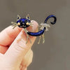 Cartoon Style Cute Animal Insect Bee Alloy Enamel Plating Inlay Rhinestones Unisex Brooches