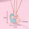 Cartoon Style Cute Animal Mermaid Alloy Plating Girl'S Pendant Necklace