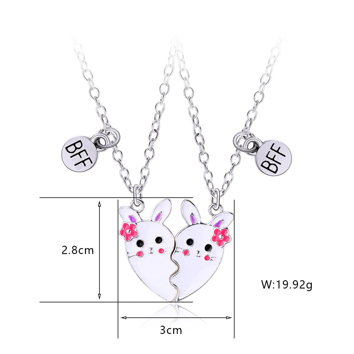 Cartoon Style Cute Animal Mermaid Alloy Plating Girl'S Pendant Necklace