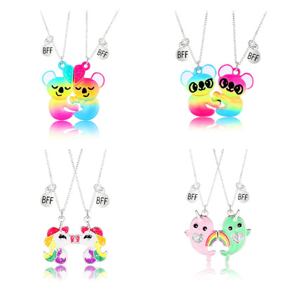 Cartoon Style Cute Animal  Alloy Girl'S Pendant Necklace