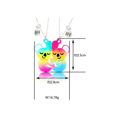 Cartoon Style Cute Animal  Alloy Girl'S Pendant Necklace