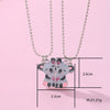 Cartoon Style Cute Bear Alloy Girl'S Pendant Necklace