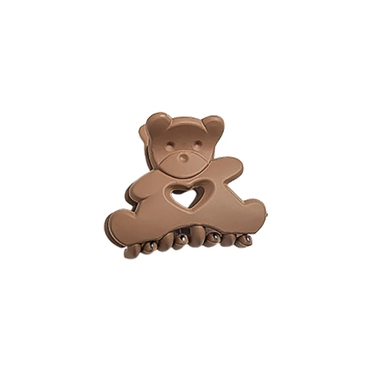 Cartoon Style Cute Bear Plastic Hair Claws