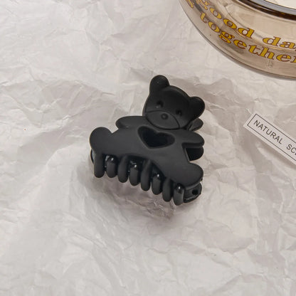 Cartoon Style Cute Bear Plastic Hair Claws