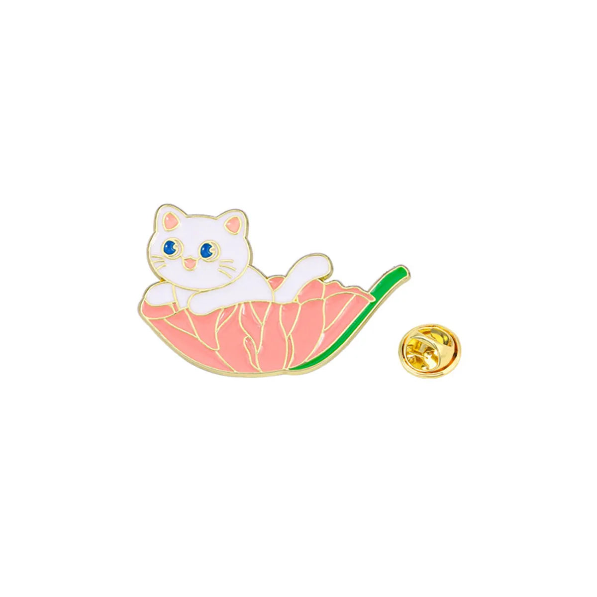 Cartoon Style Cute Cat Alloy Women'S Brooches