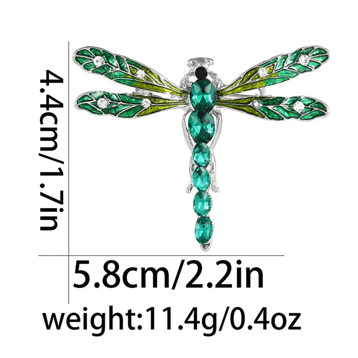 Cartoon Style Cute Cat Dragonfly Eagle Alloy Enamel Plating Inlay Artificial Pearls Rhinestones Unisex Corsage Brooches Collar Pin