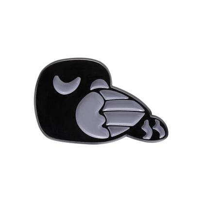 Cartoon Style Cute Classic Style Leaves Bird Alloy Plating Unisex Brooches