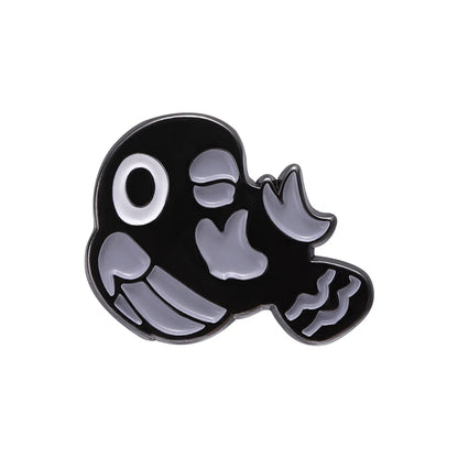 Cartoon Style Cute Classic Style Leaves Bird Alloy Plating Unisex Brooches