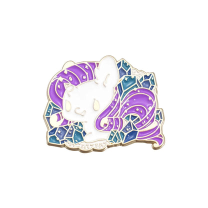 Cartoon Style Cute Cowboy Style Animal Alloy Stamping Stoving Varnish Plating Women'S Brooches