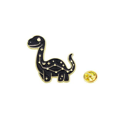 Cartoon Style Cute Dinosaur Alloy Enamel Stoving Varnish Kid'S Brooches