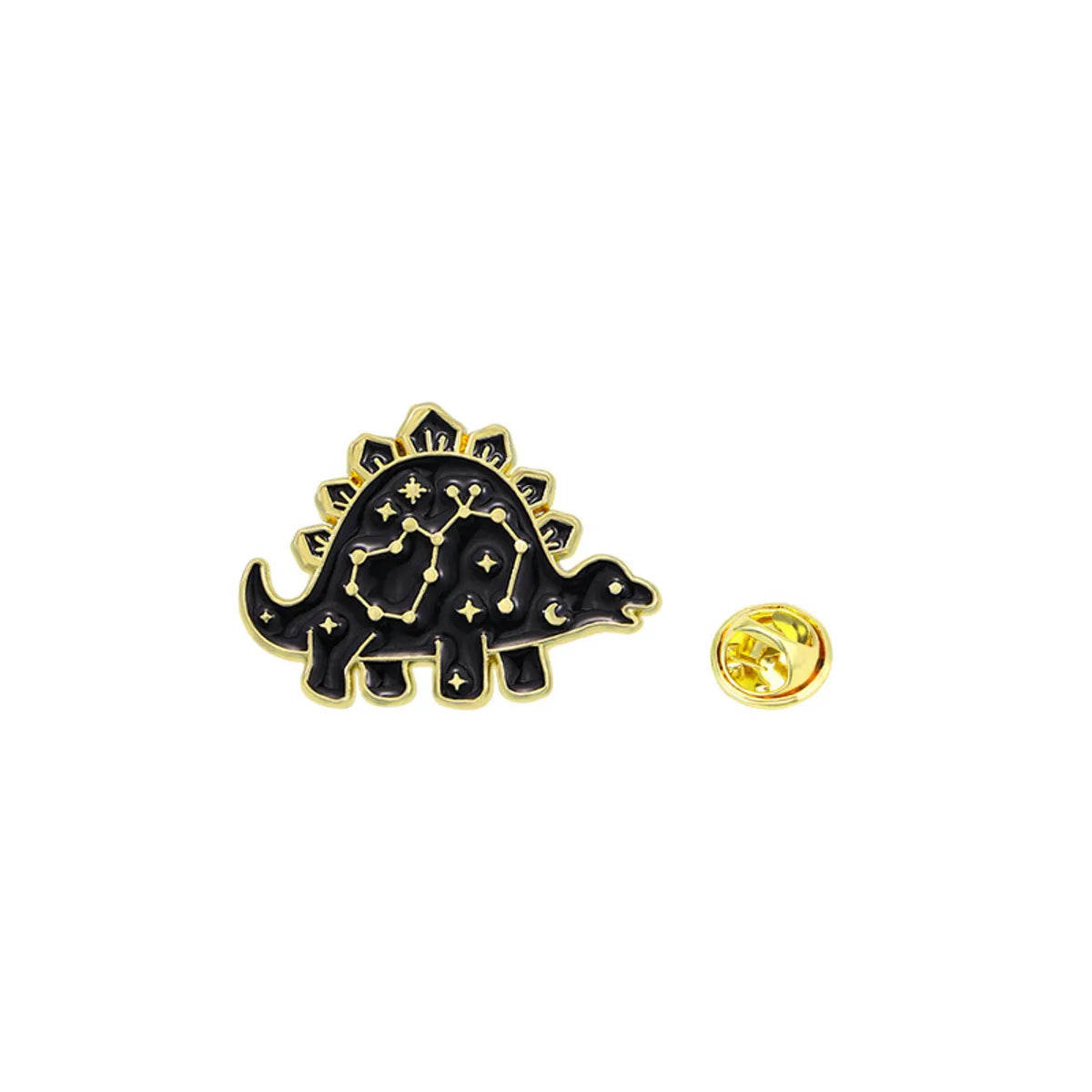 Cartoon Style Cute Dinosaur Alloy Enamel Stoving Varnish Kid'S Brooches