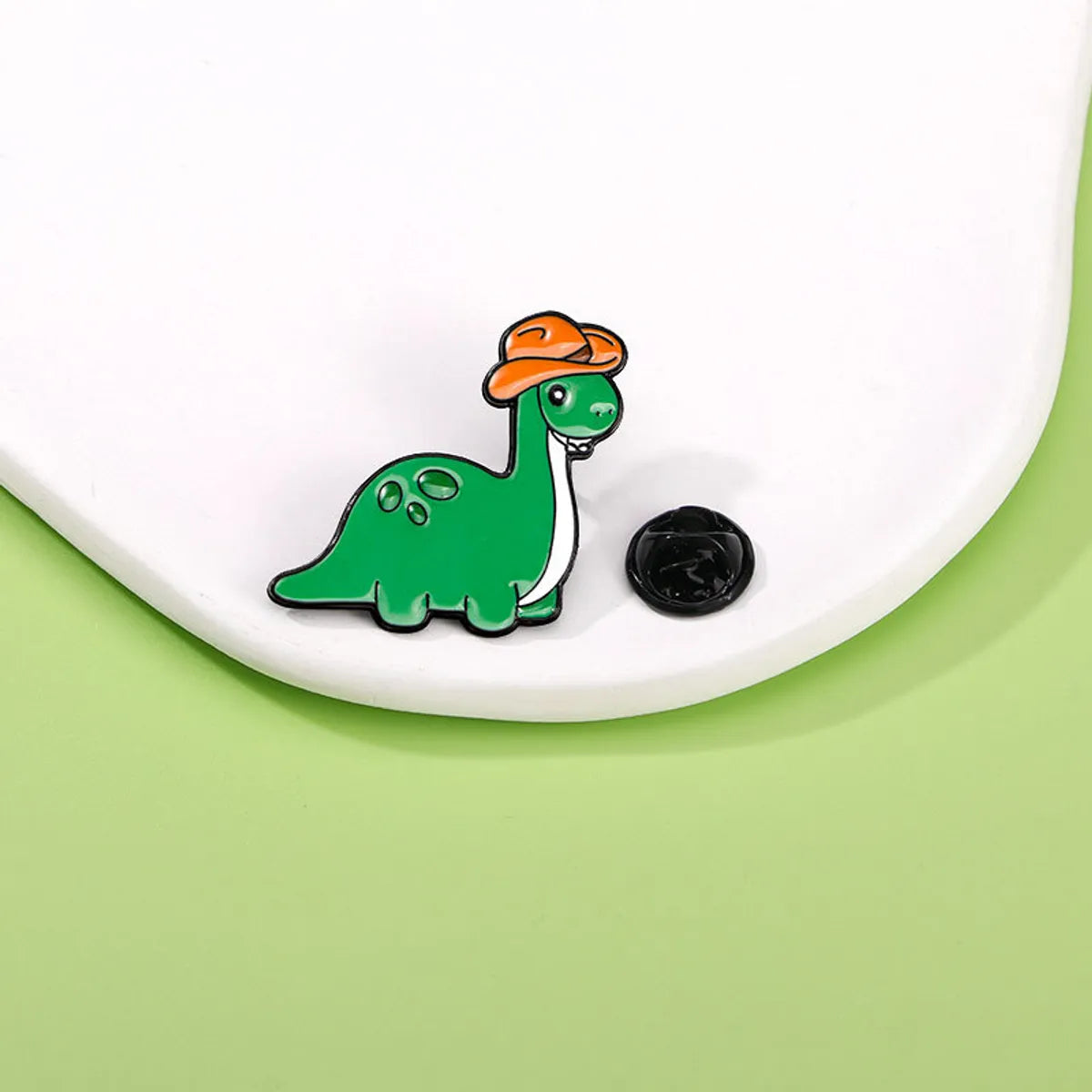 Cartoon Style Cute Dinosaur Alloy Printing Women'S Brooches