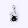 Cartoon Style Cute Dog Metal Unisex Bag Pendant Keychain