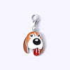 Cartoon Style Cute Dog Metal Unisex Bag Pendant Keychain