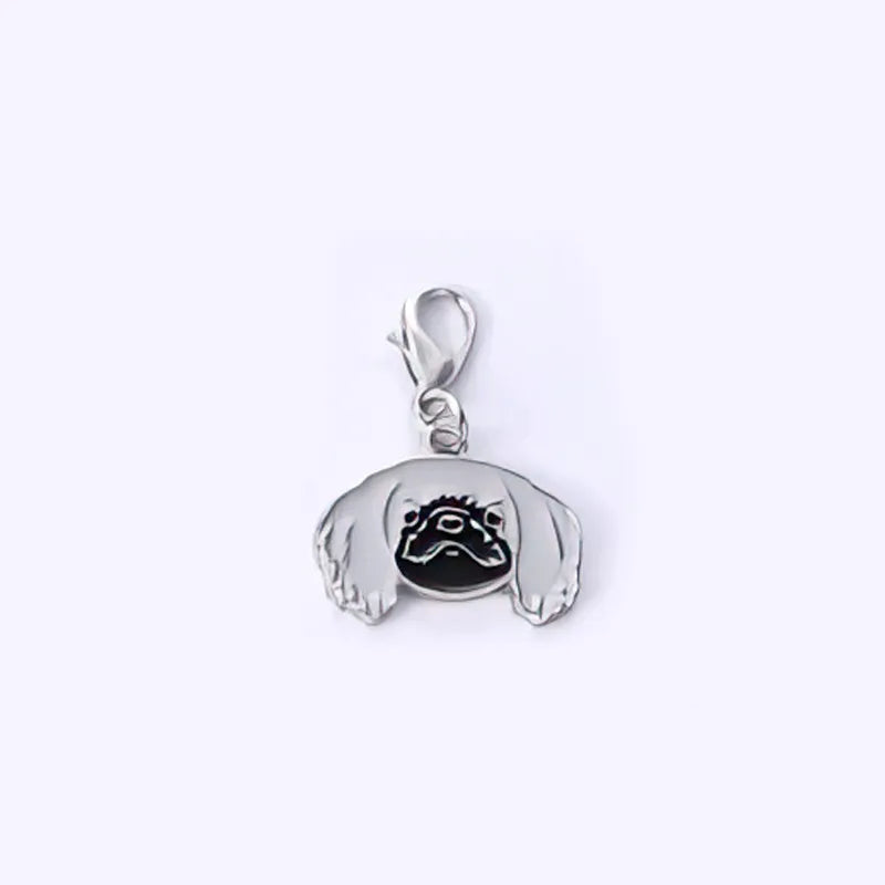 Cartoon Style Cute Dog Metal Unisex Bag Pendant Keychain