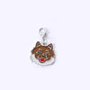 Cartoon Style Cute Dog Metal Unisex Bag Pendant Keychain