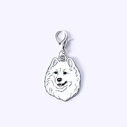 Cartoon Style Cute Dog Metal Unisex Bag Pendant Keychain