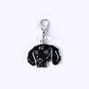 Cartoon Style Cute Dog Metal Unisex Bag Pendant Keychain