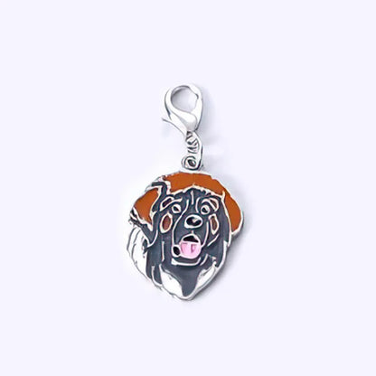 Cartoon Style Cute Dog Metal Unisex Bag Pendant Keychain