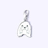 Cartoon Style Cute Dog Metal Unisex Bag Pendant Keychain