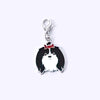 Cartoon Style Cute Dog Metal Unisex Bag Pendant Keychain