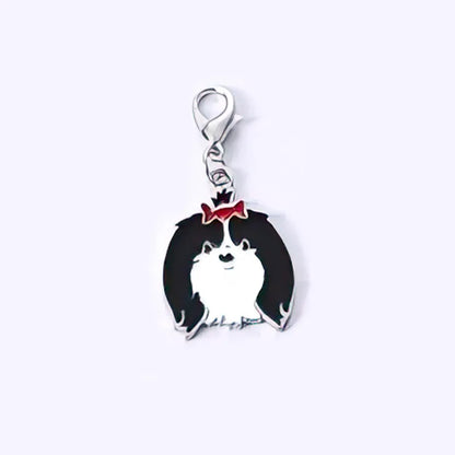 Cartoon Style Cute Dog Metal Unisex Bag Pendant Keychain