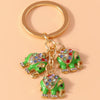 Cartoon Style Cute Elephant Alloy Inlay Rhinestones Bag Pendant Keychain