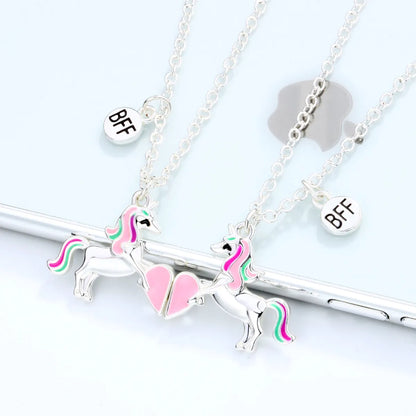 Cartoon Style Cute Flamingo  Cat Alloy Girl'S Pendant Necklace